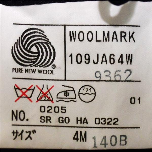 五大陸 gotairiku 6つボタン ダブルスーツ M A5 ブラック ストライプ 袖口3つ釦 開き見せ SR-GO-HA-0322 合物 春秋 6XA027 | gotairiku | 05