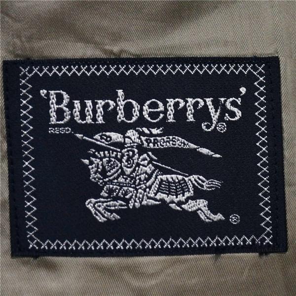 バーバリー 4つボタン ダブルスーツ S A4 ダークグレージュ 千鳥格子 袖口4つ釦 開き見せ BBD41-300-55 合物 春秋 6XA029 | BURBERRY | 03