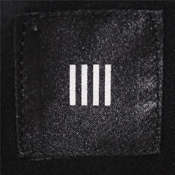 スーツセレクト 2つボタン シングルスーツ L AB6 ブラック ストライプ ノータック 袖口4つ釦 本切羽 BLK1306 合物 春秋 6XA031 | SUIT SELECT | 03