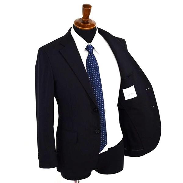 マッキントッシュ フィロソフィー 2つボタン シングルスーツ M YA5 ブラック ストライプ ノータック 開き見せ H1H21-783-09 春夏物 6XA039 | MACKINTOSH PHILOSOPHY | 01