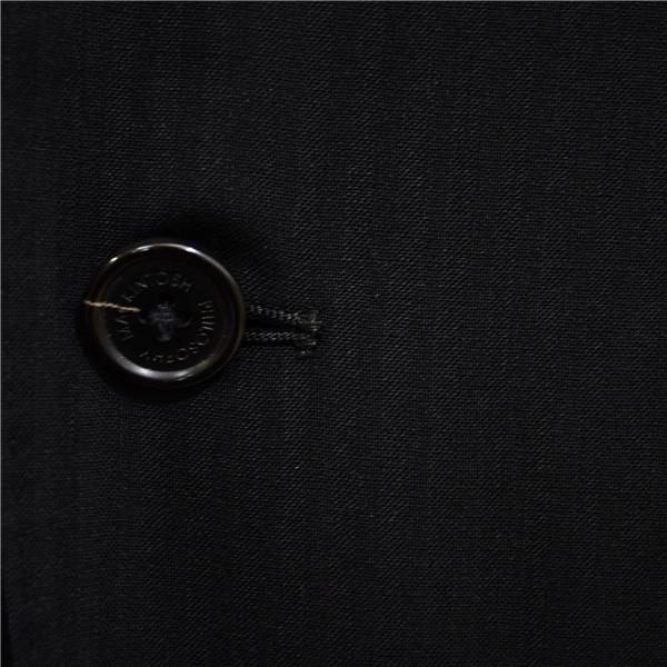 マッキントッシュ フィロソフィー 2つボタン シングルスーツ M YA5 ブラック ストライプ ノータック 開き見せ H1H21-783-09 春夏物 6XA039 | MACKINTOSH PHILOSOPHY | 02