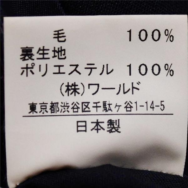 タケオキクチ 3つボタン シングルスーツ L Y7 ダークグレー ワンタック 袖口4つ釦 開き見せ JC070-68904AB 夏物 春夏 薄手 6XA047 | TAKEO KIKUCHI | 05