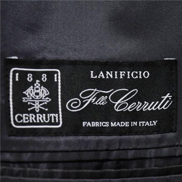 ポールスミス 伊製 チェルッティ 3つボタン シングルスーツ L Y7 ダークグレー ストライプ 開き見せ SQ-J1064-01 夏物 春夏 薄手 6XA048 | Paul Smith | 04