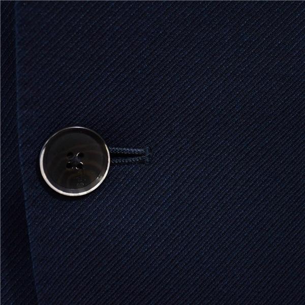 スーツセレクト 2つボタン シングルスーツ S YA4 ダークネイビー ノータック 通年セットアップ ジャケパン SLVP2500-1 春夏 6XA063 | SUIT SELECT | 02