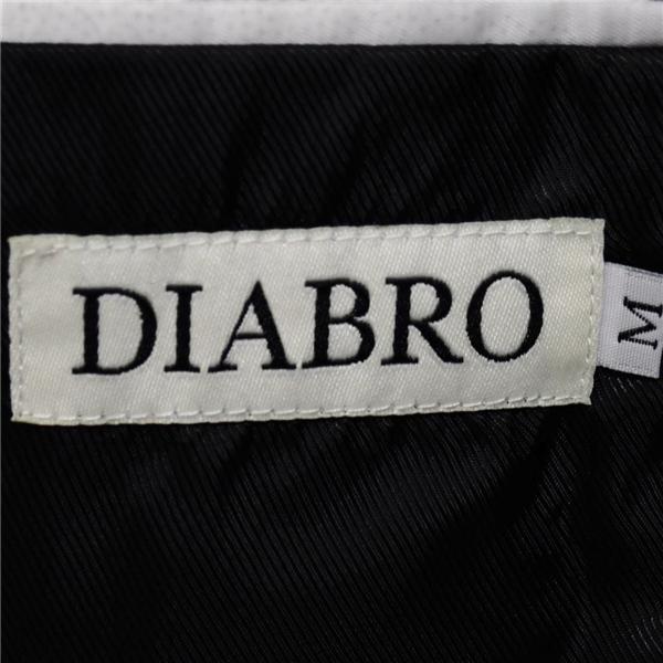 DIABRO 3ピース 1つボタン シングルスーツ S Y4 ブラック ノータック アジャスターなし ブラックスーツ 合物 春夏秋 6XA065 | ブランド登録なし | 03