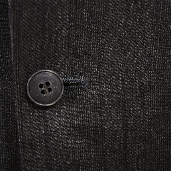 カルバンクライン 2つボタン シングルスーツ L AB6 ダークグレー ストライプ Calvin Klein PC3-BRCB-KA-0108 合物 春秋 6XA068 | Calvin Klein | 02