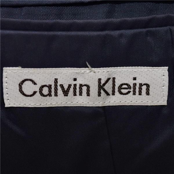 カルバンクライン 2つボタン シングルスーツ L AB6 ダークグレー ストライプ Calvin Klein PC3-BRCB-KA-0108 合物 春秋 6XA068 | Calvin Klein | 03