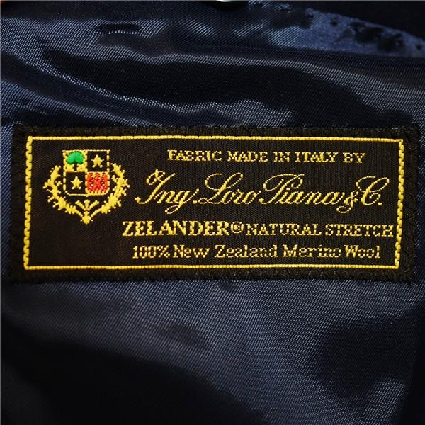 ONLY PREMIO 伊製 ロロピアーナ生地 2つボタン シングルスーツ S Y5 ダークネイビー 開き見せ 5-0122-45-461 夏物 春夏 薄手 6XA071 | Loro Piana | 04