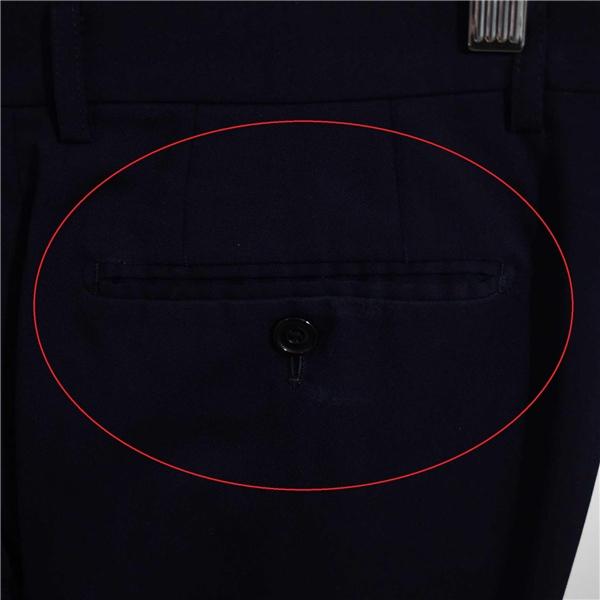 レミュー 2つボタン シングルスーツ M Y7 ダークネイビー ノータック 袖口4つ釦 開き見せ G120K110-2 夏物 春夏 薄手 6XA089 | ブランド登録なし | 08