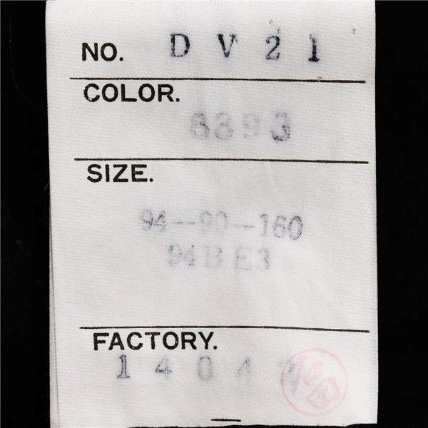 Donato Vinci 4つボタン ダブルスーツ S BB3 ブラック ワンタック アジャスターなし ブラックスーツ DV21 夏物 春夏 薄手 6XA090 | ブランド登録なし | 05