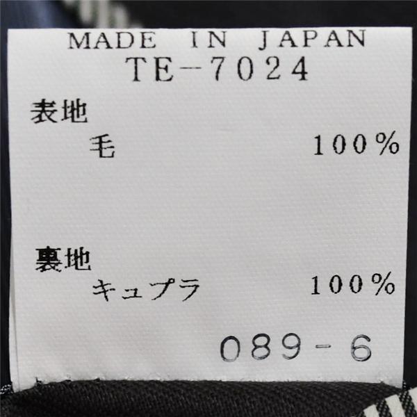 新品同様 MEN'S TENORAS 3ピース 3つボタン シングルスーツ M A5 ライトグレー ストライプ 開き見せ TE-7024 合物 春夏秋 6XA100 | TENORAS | 05