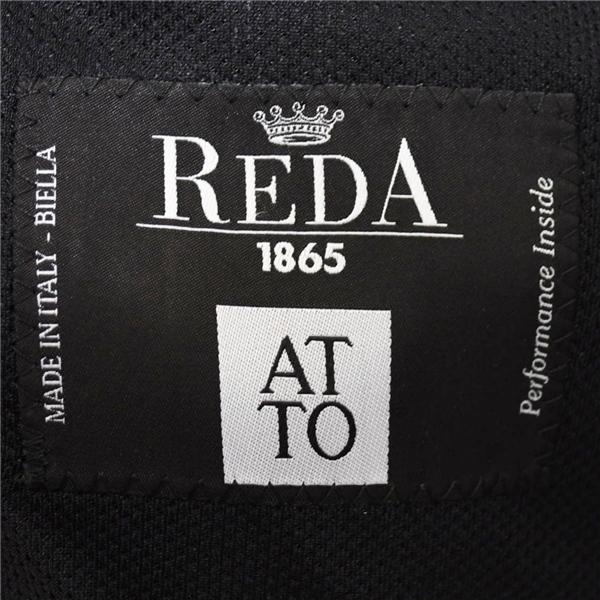 ユニバーサルランゲージ 伊製 REDA生地 段返り 3つボタン シングルスーツ L AB7 ダークグレー ツータック 182213 夏物 春夏 6XA105 | UNIVERSAL LANGUAGE | 04