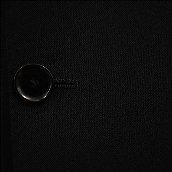 ユニバーサルランゲージ 伊製 カノニコ 110's生地 2つボタン シングルスーツ L A7 ブラック ノータック 0627291 夏物 春夏 6XA106 | UNIVERSAL LANGUAGE | 02