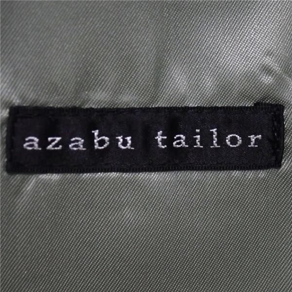 麻布テーラー 2つボタン シングルスーツ M A6 ダークグレー ノータック 袖口4つ釦 本切羽 azabu tailor 夏物 春夏 薄手 6XA111 | 麻布テーラー | 03