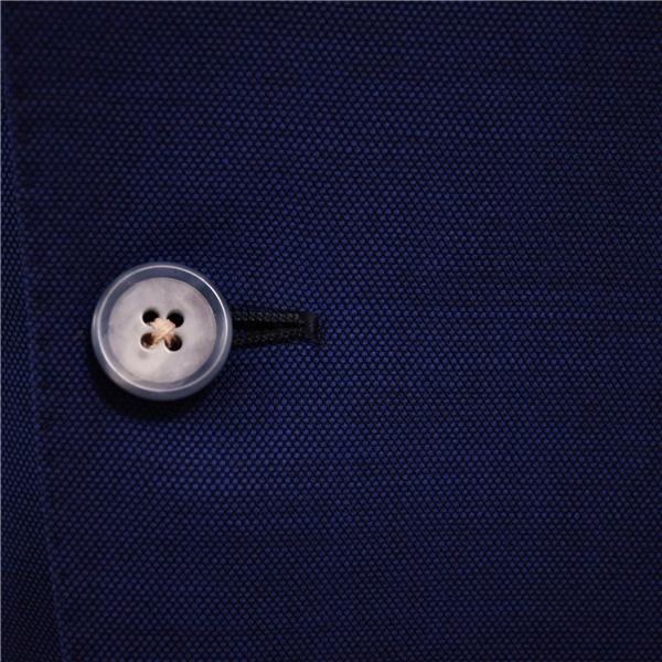 麻布テーラー 2つボタン シングルスーツ XL YA8 ダークネイビー ノータック 袖口4つ釦 開き見せ azabu tailor 夏物 春夏 薄手 6XA139 | 麻布テーラー | 02