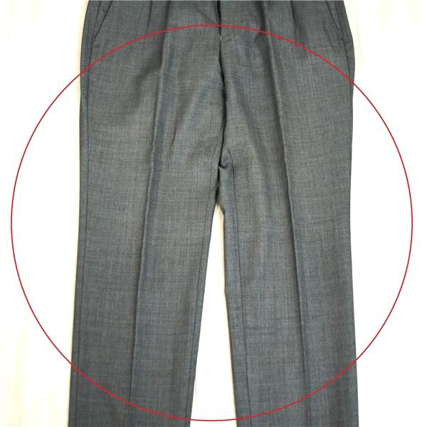 ユニバーサルランゲージ 伊製 ロロピアーナ 130's 2つボタン シングルスーツ L A7 ダークグレー ノータック TR02 合物 春秋 6XA145 | UNIVERSAL LANGUAGE | 06