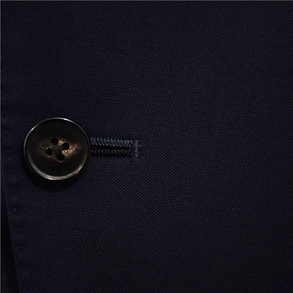 ユニバーサルランゲージ 伊製 カノニコ 110's 2つボタン シングルスーツ M YA6 ダークネイビー ノータック 126150 夏物 春夏 6XA146 | UNIVERSAL LANGUAGE | 02