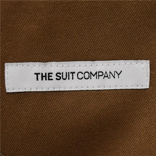 スーツカンパニー 伊製 カノニコ 120's 2つボタン シングルスーツ M A6 キャメルブラウン ノータック 本切羽 196106 合物 春秋 6XA148 | SUIT SQUARE | 03