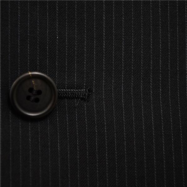 美品 ポールスミス LONDON 伊製 デルフィノ 120's 3つボタン シングルスーツ L YA7 ブラック ストライプ FM-HK 52262 春秋 6XB001 | Paul Smith | 02