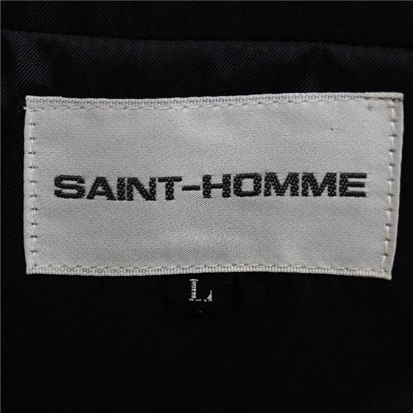 GIOVE GIUNOE 3ピース 3つボタン シングルスーツ L Y7 ブラック ストライプ スリータック 袖口3つ釦 開き見せ 1764 合物 春夏秋 6XB016 | ブランド登録なし | 03