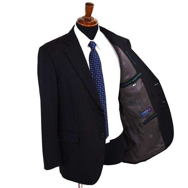 Janecostellazione 伊製 エルメネジルドゼニア生地 2つボタン シングルスーツ XL BB6 ブラック ストライプ 1506421-A 春夏 6XB022 | ZEGNA | 01