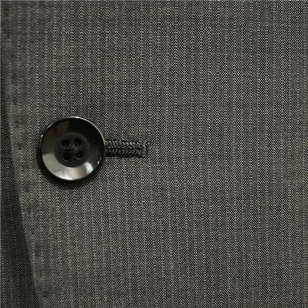 オリヒカ 2つボタン シングルスーツ M A5 ダークグレー ストライプ ノータック 袖口4つ釦 開き見せ C912402 夏物 春夏 6XB027 | BURBERRY | 02