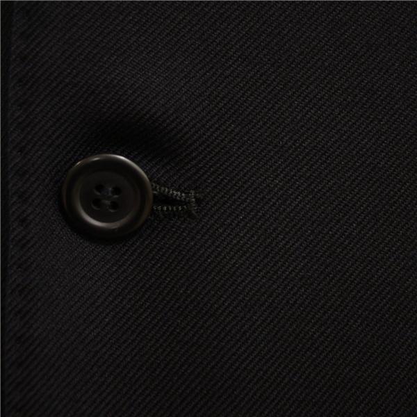 Kintetsu 2つボタン シングルスーツ S A4 ダークネイビー ノータック 袖口4つ釦 開き見せ 12667-2108960 合物 春秋 6XB037 | ブランド登録なし | 02