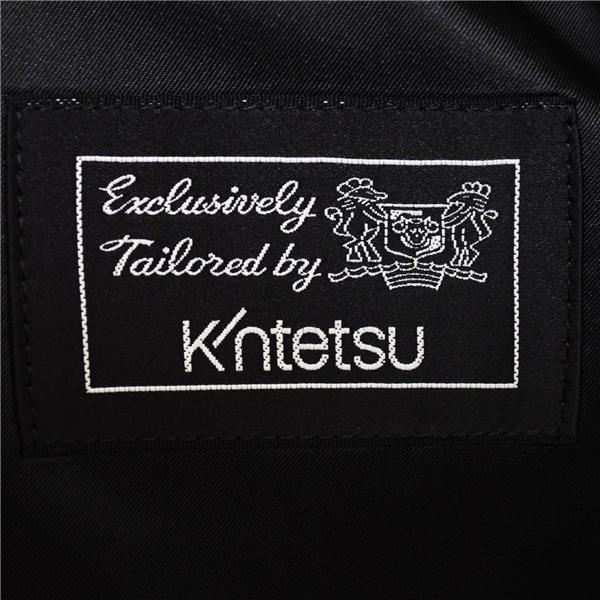 Kintetsu 2つボタン シングルスーツ S A4 ダークネイビー ノータック 袖口4つ釦 開き見せ 12667-2108960 合物 春秋 6XB037 | ブランド登録なし | 03