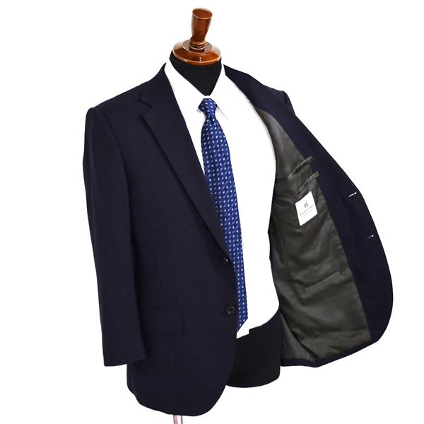 KASHIYAMA 2つボタン シングルスーツ S A4 ダークネイビー ワンタック 袖口4つ釦 開き見せ SR-ST-KM-2302 夏物 春夏 薄手 6XB039 | ブランド登録なし | 01