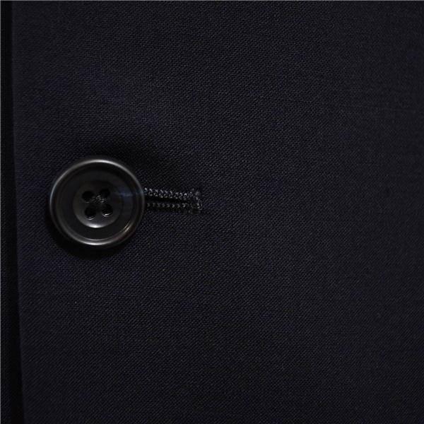 KASHIYAMA 2つボタン シングルスーツ S A4 ダークネイビー ワンタック 袖口4つ釦 開き見せ SR-ST-KM-2302 夏物 春夏 薄手 6XB039 | ブランド登録なし | 02