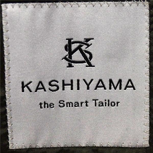 KASHIYAMA 2つボタン シングルスーツ S A4 ダークネイビー ワンタック 袖口4つ釦 開き見せ SR-ST-KM-2302 夏物 春夏 薄手 6XB039 | ブランド登録なし | 03