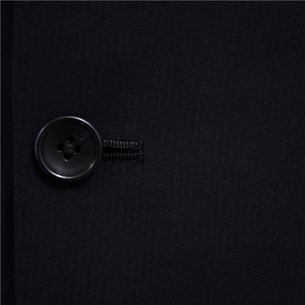 LESLIEGRANT 2パンツ 2つボタン シングルスーツ M AB5 ダークネイビー ストライプ 袖口4つ釦 開き見せ 46207 夏物 春夏 薄手 6XB041 | ブランド登録なし | 02