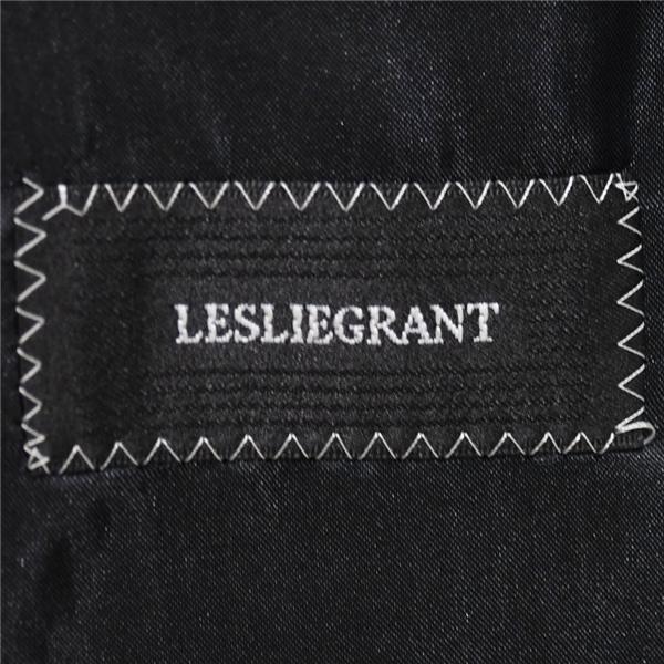 LESLIEGRANT 2パンツ 2つボタン シングルスーツ M AB5 ダークネイビー ストライプ 袖口4つ釦 開き見せ 46207 夏物 春夏 薄手 6XB041 | ブランド登録なし | 03