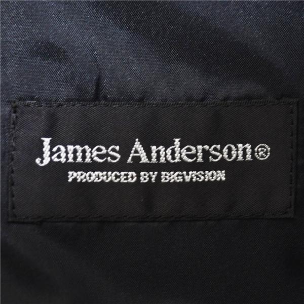 JamesAnderson 2つボタン シングルスーツ S Y4 ブラック ノータック 袖口3つ釦 開き見せ 4711 夏物 春夏 薄手 6XB045 | ブランド登録なし | 03
