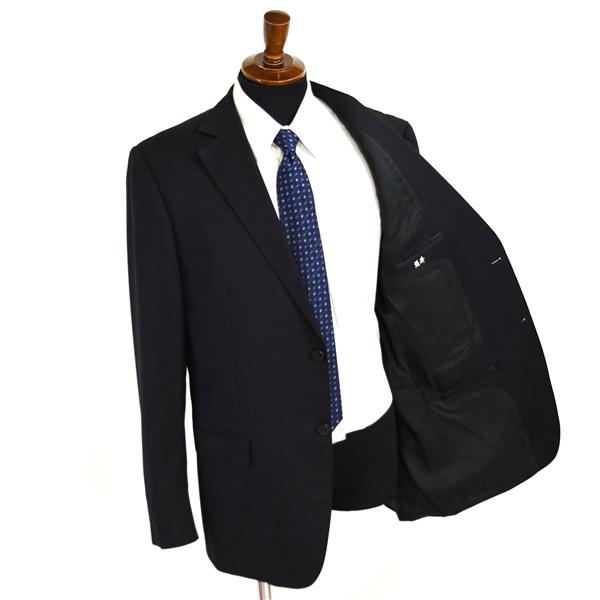 エルメネジルドゼニア Z ZegnaCity 2つボタン シングルスーツ XL A9 ブラック ストライプ 開き見せ 28QCG3 夏物 春夏 薄手 6XB047 | ZEGNA | 01