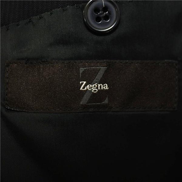 エルメネジルドゼニア Z ZegnaCity 2つボタン シングルスーツ XL A9 ブラック ストライプ 開き見せ 28QCG3 夏物 春夏 薄手 6XB047 | ZEGNA | 03