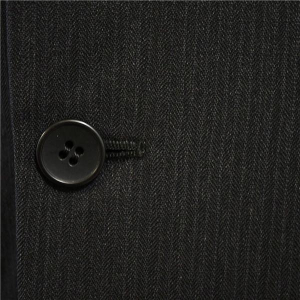 ODAKYU 2つボタン シングルスーツ M AB5 ダークグレー ストライプ 袖口4つ釦 開き見せ 小田急百貨店 2836 合物 春秋 6XB050 | ブランド登録なし | 02