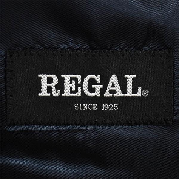 リーガル 2パンツ 2つボタン シングルスーツ XL BE6 ブラック ストライプ 袖口4つ釦 開き見せ A20R5257 合物 春秋 6XB062 | REGAL | 03