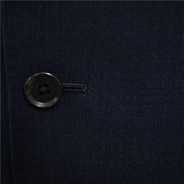BEAMS HEART 伊製 カノニコ生地 2つボタン シングルスーツ M A5 ダークネイビー ノータック 41-17-0310-195 夏物 春夏 薄手 6XB070 | BEAMS HEART | 02