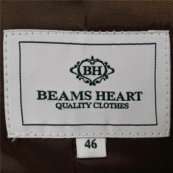 BEAMS HEART 伊製 カノニコ生地 2つボタン シングルスーツ M A5 ダークネイビー ノータック 41-17-0310-195 夏物 春夏 薄手 6XB070 | BEAMS HEART | 03