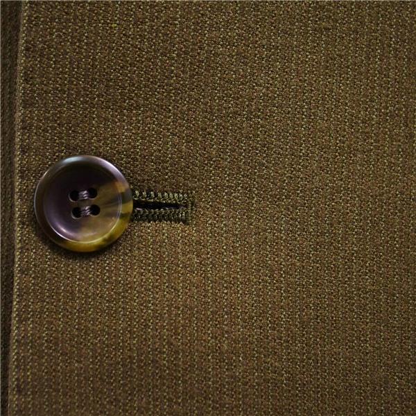 NINA RICCI 3つボタン シングルスーツ S A4 カーキ ツータック 袖口3つ釦 開き見せ E155-NN5M 合物 春秋 6XB074 | NINA NINA RICCI | 02