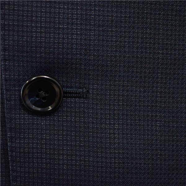 リーガル 2つボタン シングルスーツ M AB4 ダークネイビー 千鳥格子 袖口4つ釦 開き見せ MRG03381-19 合物 春秋 6XB080 | REGAL | 02