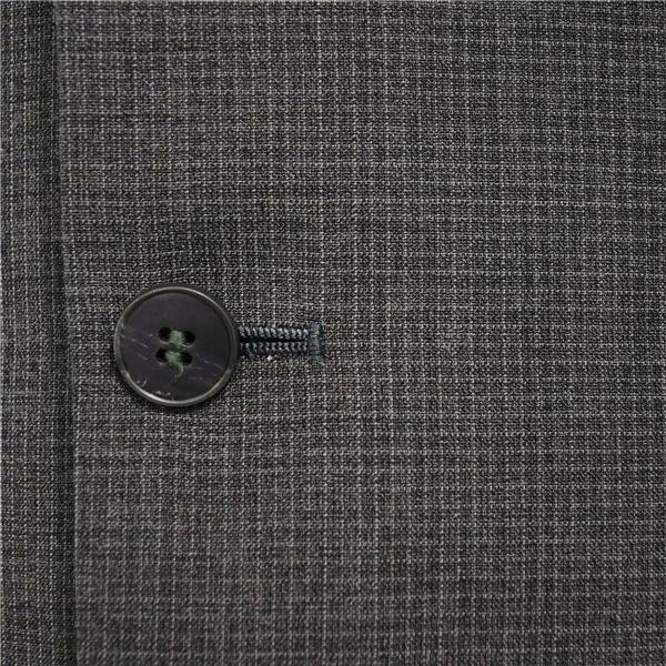 Pasture Block 2パンツ 3つボタン シングルスーツ M AB5 ダークグレー グラフチェック 袖口4つ釦 開き見せ 12111 夏物 春夏 薄手 6XB089 | ブランド登録なし | 02