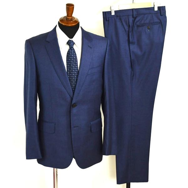 新品同様 未使用品 ポールスミス 伊製 ロロピアーナ 130's 2つボタン シングルスーツ L YA7 ダークネイビー ノータック PF-ST-80412 6XB090 | Paul Smith