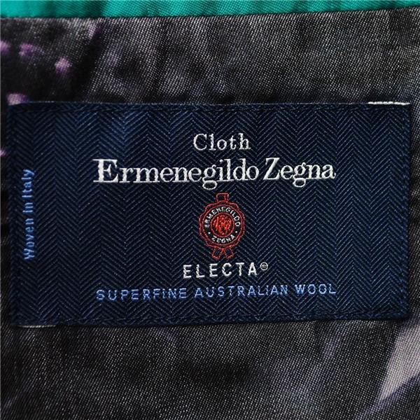 ポールスミス 伊製 ゼニア生地 2つボタン シングルスーツ L A6 ダークネイビー ストライプ ノータック PF-ST-00000 合物 春秋 6XB092 | Paul Smith | 04