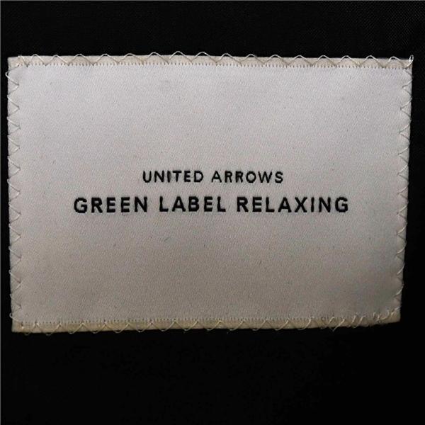 アローズ green label relaxing 2つボタン シングルスーツ M YA5 ブラック ストライプ ノータック 3121-125-1699 夏物 春夏 薄手 6XB106 | green label relaxing | 03