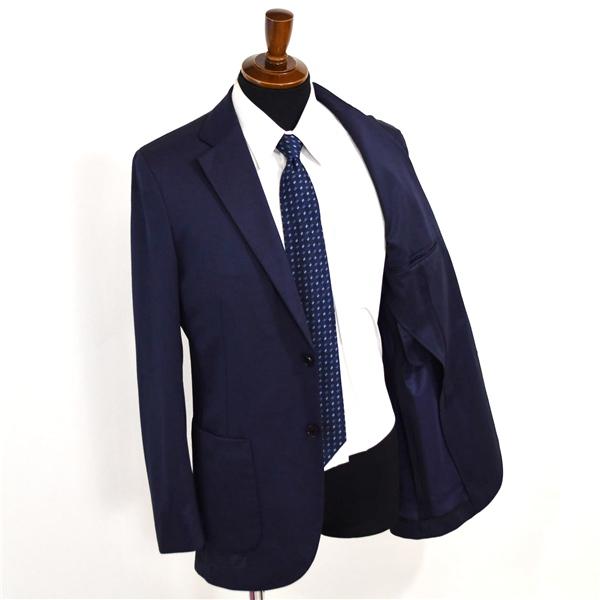 美品 マッキントッシュ フィロソフィー 2つボタン シングルスーツ L Y7 ダークネイビー ノータック H1E34-350-29 夏物 春夏 薄手 6XC001 |  | 01