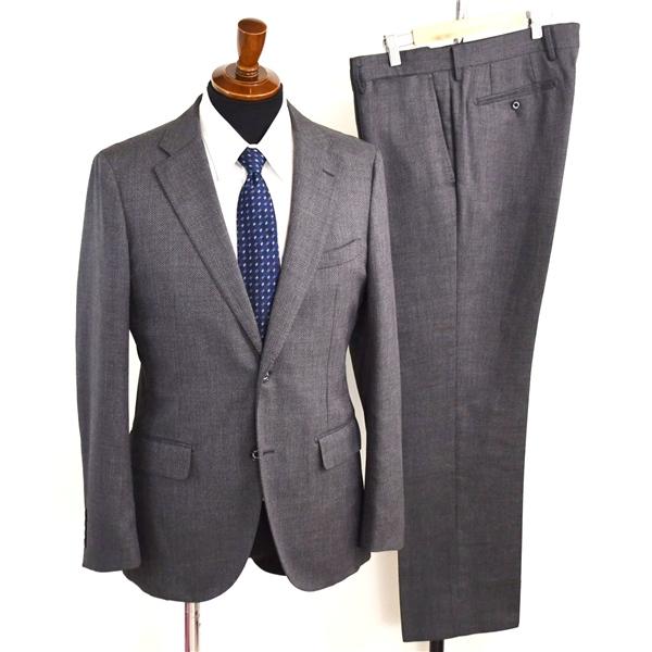 マッキントッシュ フィロソフィー 2つボタン シングルスーツ L Y7 ダークグレー バーズアイ ノータック H1E20-732-07 夏物 春夏 6XC002 | MACKINTOSH PHILOSOPHY