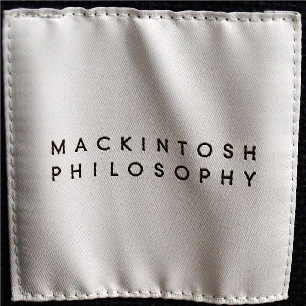 マッキントッシュ フィロソフィー 2つボタン シングルスーツ L Y7 ダークネイビー ノータック H1E32-739-28 夏物 春夏 薄手 6XC003 | MACKINTOSH PHILOSOPHY | 03