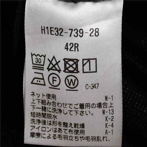 マッキントッシュ フィロソフィー 2つボタン シングルスーツ L Y7 ダークネイビー ノータック H1E32-739-28 夏物 春夏 薄手 6XC003 | MACKINTOSH PHILOSOPHY | 04